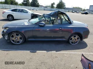 2006 Lexus SC 430 with VIN JTHFN48Y169001884, listed as a Copart auction lot 69249434 with 186,520 mi miles and Salvage Title. Bid and sale history available at carsss.com. Image 1.