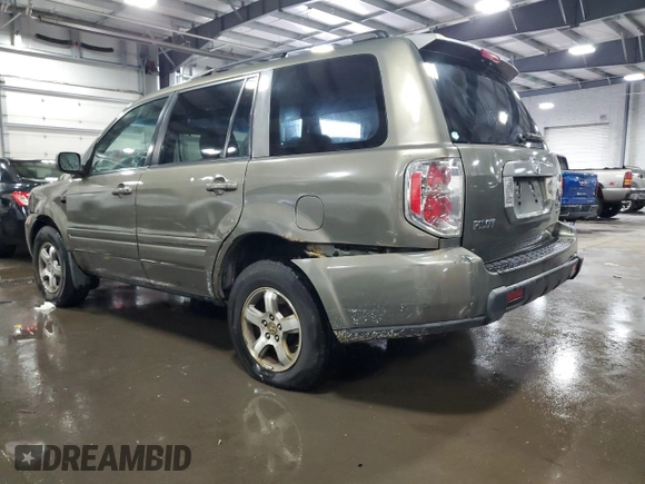 2007 Honda Pilot EX-L с VIN 2HKYF18567H523835, выставлен на аукционе Copart как лот 58586815 с пробегом 237 554 миль миль и Списание • Salvage title. История ставок и продаж доступна на DreamBid. Изображение 2.