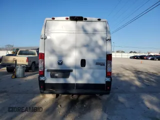 2023 Ram ProMaster Cargo with VIN 3C6MRVJG9PE554470, listed as a Copart auction lot 44228715 with Not Provided miles and Salvage Title. Bid and sale history available at DreamBid. Image 6.