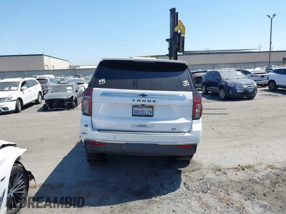 2021 Chevrolet Tahoe LT with VIN 1GNSCNKD7MR103115, listed as a IAAI auction lot 42519654 with 47,834 mi miles and . Bid and sale history available at DreamBid. Image 17.