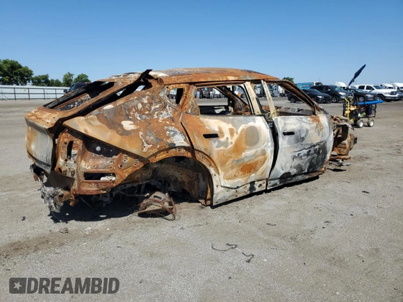2024 Kia EV6 Wind with VIN KNDC34LA4R5185136, listed as a Copart auction lot 48872365 with Not Provided miles and Non Repairable. Bid and sale history available at DreamBid. Image 3.