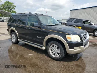 2006 Ford Explorer Eddie Bauer z VIN 1FMEU64E76UA13490, wystawiony jako Copart lot #53865245 z przebiegiem 166 223 mil mil oraz Szkoda całkowita • Salvage title. Historia ofert i sprzedaży dostępna na DreamBid. Obrazek 4.