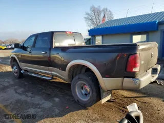 2011 Ram 3500 Laramie Longhorn Edition with VIN 3D73Y4CL6BG555901, listed as a Copart auction lot 82007273 with 160,514 mi miles and Salvage Title. Bid and sale history available at carsss.com. Image 2.