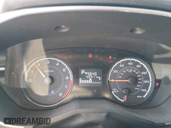 2017 Subaru Impreza Premium z VIN 4S3GKAB62H3609682, wystawiony jako Copart lot #54800755 z przebiegiem 132 211 mil mil oraz Szkoda całkowita • Salvage title. Historia ofert i sprzedaży dostępna na DreamBid. Obrazek 9.