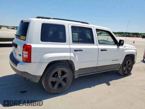 2015 Jeep Patriot Altitude Edition with VIN 1C4NJPBA3FD170968, listed as a Copart auction lot 53975495 with 72,008 mi miles and Salvage Title. Bid and sale history available at carsss.com. Image 3.