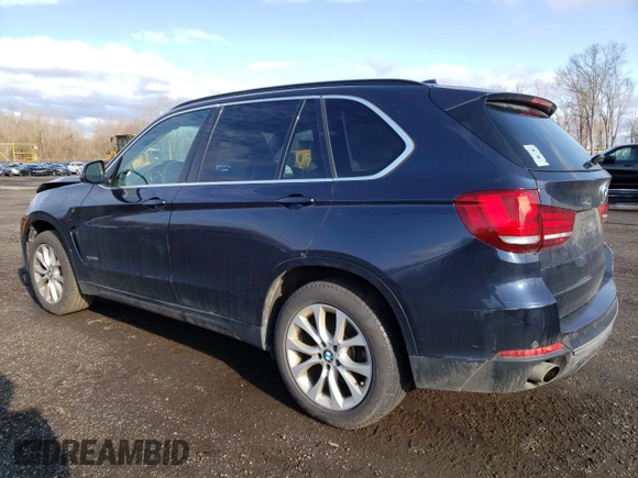 2014 BMW X5 xDrive35i with VIN 5UXKR0C55E0H27116, listed as a Copart auction lot 49119335 with 178,934 mi miles and Salvage Title. Bid and sale history available at carsss.com. Image 2.