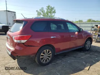 2016 Nissan Pathfinder SV z VIN 5N1AR2MM4GC657374, wystawiony jako Copart lot #57080195 z przebiegiem 92 296 mil mil oraz Czysty tytuł • Clean title. Historia ofert i sprzedaży dostępna na DreamBid. Obrazek 3.