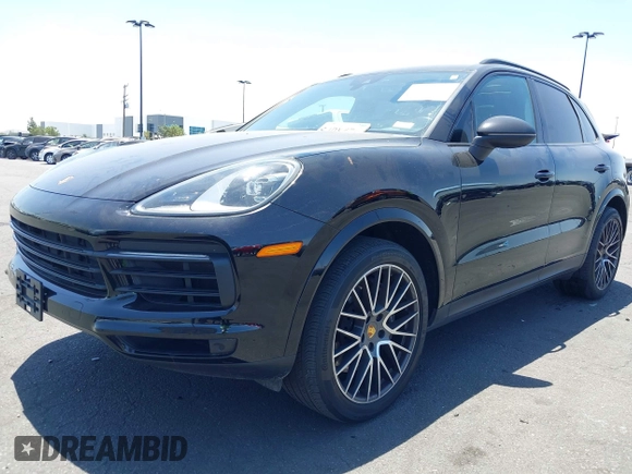 2021 Porsche Cayenne Turbo S E-Hybrid with VIN WP1AA2AY1MDA08476, listed as a IAAI auction lot 42382064 with 52,663 mi miles and . Bid and sale history available at DreamBid. Image 2.
