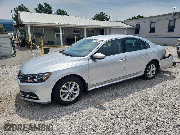 2016 Volkswagen Passat S with VIN 1VWAS7A32GC033149, listed as a Copart auction lot 59406895 with 75,923 mi miles and Salvage title. Bid and sale history available at DreamBid. Image 1.