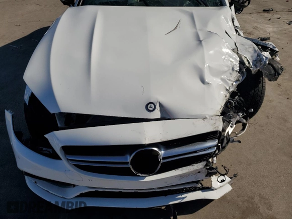 2017 Mercedes-Benz C 63 S AMG with VIN WDDWJ8HB2HF546597, listed as a Copart auction lot 43569455 with Not Provided miles and Salvage Title. Bid and sale history available at carsss.com. Image 11.