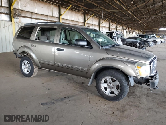2004 Dodge Durango SLT with VIN 1D4HB48DX4F182985, listed as a Copart auction lot 86514104 with 161,882 mi miles and Salvage title. Bid and sale history available at DreamBid. Image 4.