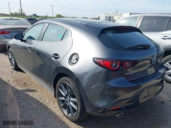 2023 Mazda Mazda3 Hatchback 2.5 S Preferred with VIN JM1BPALM9P1611108, listed as a IAAI auction lot 41901744 with 44,646 mi miles. Bid and sale history available at carsss.com. Image 3.