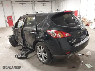 2010 Nissan Murano SL with VIN JN8AZ1MW6AW104834, listed as a IAAI auction lot 41976222 with 154,936 mi miles. Bid and sale history available at carsss.com. Image 3.