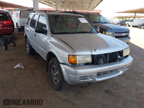 1999 Isuzu Rodeo S with VIN 4S2CM58W9X4354789, listed as a IAAI auction lot 42444956 with Not provided miles and . Bid and sale history available at DreamBid. Image 1.