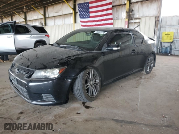 2013 Scion tC with VIN JTKJF5C75D3048146, listed as a Copart auction lot 45373245 with 109,438 mi miles and Salvage Title. Bid and sale history available at carsss.com. Image 1.