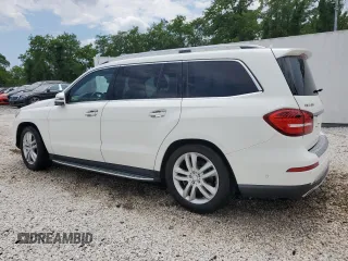 2017 Mercedes-Benz GLS 450 with VIN 4JGDF6EE3HA851251, listed as a Copart auction lot 51413274 with 122,400 mi miles and Salvage Title. Bid and sale history available at DreamBid. Image 2.