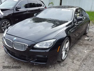 2015 BMW 6 Series 650i with VIN WBA6B2C57FGB99166, listed as a Copart auction lot 39443480 with 41,812 mi miles and Non Repairable. Bid and sale history available at carsss.com. Image 2.