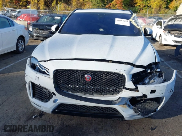 2020 Jaguar F-Pace 25t Checkered Flag Edition with VIN SADCP2FX8LA641778, listed as a IAAI auction lot 40584435 with 53,823 mi miles and . Bid and sale history available at DreamBid. Image 11.
