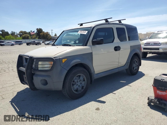 2005 Honda Element LX with VIN 5J6YH18305L000354, listed as a Copart auction lot 55852545 with 184,468 mi miles and Clean Title. Bid and sale history available at DreamBid. Image 1.