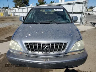 2001 Lexus RX 300 with VIN JTJGF10U110084110, listed as a Copart auction lot 77152374 with 268,127 mi miles and Clean Title. Bid and sale history available at carsss.com. Image 5.