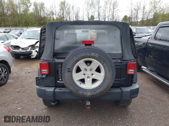 2010 Jeep Wrangler Sport with VIN 1J4AA2D10AL176363, listed as a IAAI auction lot 41955063 with 149,837 mi miles and . Bid and sale history available at carsss.com. Image 16.