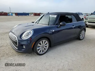 2017 MINI Convertible Cooper with VIN WMWWG5C33H3D00263, listed as a Copart auction lot 75089404 with 0 mi miles and Salvage Title. Bid and sale history available at carsss.com. Image 1.