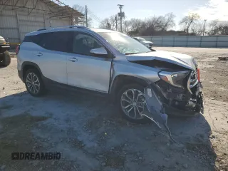 2018 GMC Terrain SLT with VIN 3GKALPEX4JL144329, listed as a Copart auction lot 47126445 with 27,538 mi miles and Salvage Title. Bid and sale history available at carsss.com. Image 4.