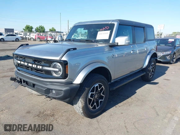 2023 Ford Bronco with VIN 1FMDE5DH5PLA98754, listed as a IAAI auction lot 42671959 with 36,257 mi miles and . Bid and sale history available at DreamBid. Image 17.