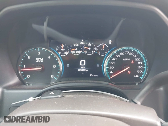 2017 GMC Sierra 1500 Denali with VIN 3GTU2PEC2HG438632, listed as a IAAI auction lot 41838632 with 80,319 mi miles and . Bid and sale history available at DreamBid. Image 7.
