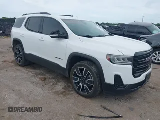 2021 GMC Acadia SLT with VIN 1GKKNMLS3MZ176996, listed as a IAAI auction lot 42475945 with 82,571 mi miles and . Bid and sale history available at DreamBid. Image 1.