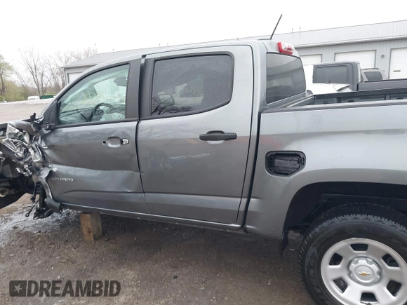 2021 Chevrolet Colorado 2WD Work Truck with VIN 1GCGSBEA6M1278097, listed as a IAAI auction lot 42010677 with 20,288 mi miles and . Bid and sale history available at DreamBid. Image 15.