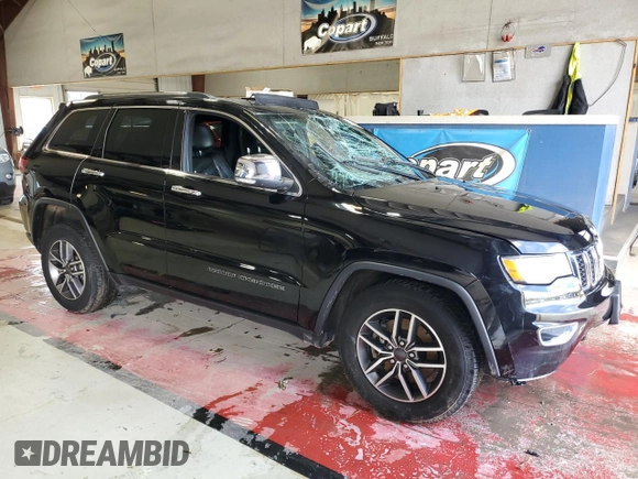 2021 Jeep Grand Cherokee 80th Anniversary with VIN 1C4RJFBG9MC508313, listed as a Copart auction lot 55622475 with Not Provided miles and Salvage Title. Bid and sale history available at DreamBid. Image 4.