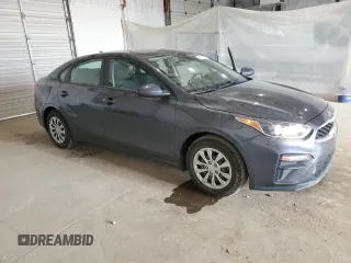 2021 Kia Forte FE with VIN 3KPF24AD7ME320572, listed as a Copart auction lot 55039795 with 65,374 mi miles and Salvage title. Bid and sale history available at DreamBid. Image 4.