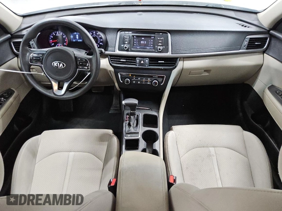 2017 Kia Optima LX with VIN 5XXGT4L3XHG166667, listed as a Copart auction lot 53741315 with 140,108 mi miles and Clean Title. Bid and sale history available at carsss.com. Image 8.