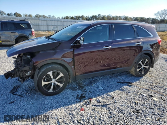 2018 Kia Sorento EX with VIN 5XYPH4A53JG410196, listed as a Copart auction lot 89075895 with 77,481 mi miles and Salvage Title. Bid and sale history available at DreamBid. Image 1.