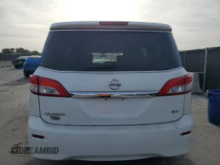 2015 Nissan Quest SV with VIN JN8AE2KP5F9130165, listed as a Copart auction lot 53928655 with 112,535 mi miles and Clean Title. Bid and sale history available at carsss.com. Image 6.