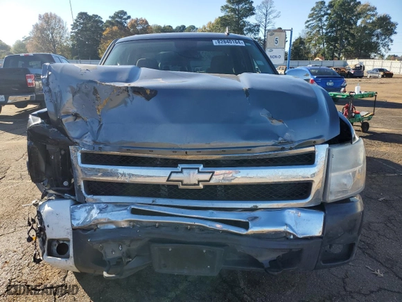 2007 Chevrolet Silverado 1500 LS with VIN 2GCEC13C271602051, listed as a Copart auction lot 82840164 with 0 mi miles and Salvage Title. Bid and sale history available at carsss.com. Image 11.