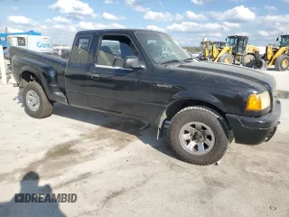 2001 Ford Ranger XLT Appearance with VIN 1FTYR14E81TA57597, listed as a Copart auction lot 45021525 with 161,838 mi miles and Salvage Title. Bid and sale history available at DreamBid. Image 4.