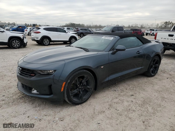 2023 Chevrolet Camaro 1LT with VIN 1G1FB3DS4P0133977, listed as a Copart auction lot 88048305 with 0 mi miles and Salvage Title. Bid and sale history available at carsss.com. Image 1.