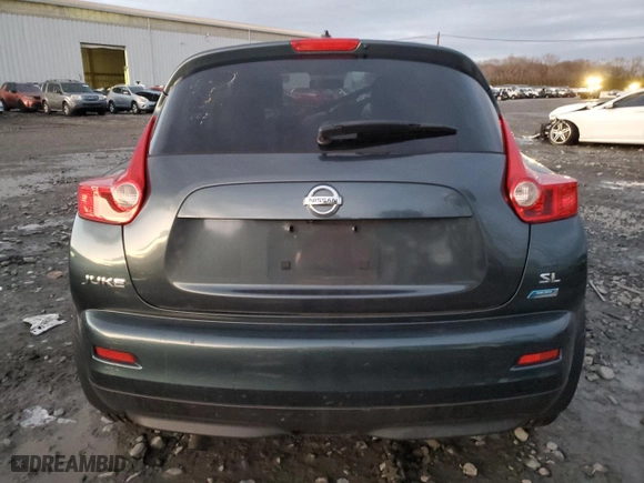 2013 Nissan Juke SV with VIN JN8AF5MR2DT217356, listed as a Copart auction lot 86781364 with 0 mi miles and Salvage Title. Bid and sale history available at carsss.com. Image 6.
