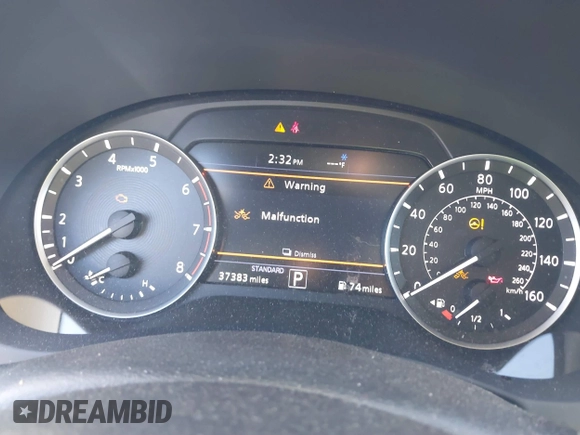 2019 Infiniti QX50 Luxe with VIN 3PCAJ5M3XKF111873, listed as a IAAI auction lot 41499218 with 37,383 mi miles and . Bid and sale history available at DreamBid. Image 7.