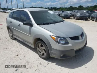 2004 Pontiac Vibe with VIN 5Y2SL62854Z410834, listed as a IAAI auction lot 41913483 with 243,801 mi miles. Bid and sale history available at carsss.com. Image 1.