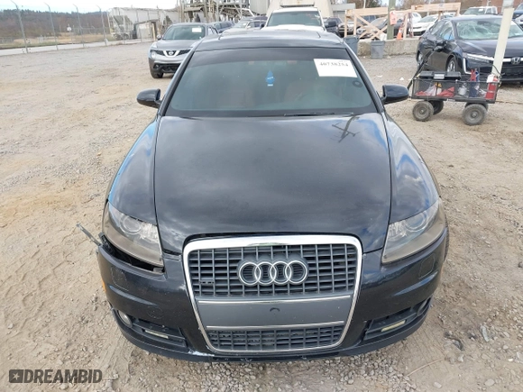 2008 Audi A6 with VIN WAUDH74F98N127066, listed as a IAAI auction lot 40738254 with 1 mi miles. Bid and sale history available at carsss.com. Image 6.