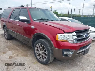 2016 Ford Expedition Max XLT with VIN 1FMJK1HT9GEF29071, listed as a IAAI auction lot 42132967 with 122,299 mi miles and . Bid and sale history available at DreamBid. Image 1.