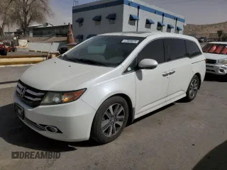 2015 Honda Odyssey Touring Elite with VIN 5FNRL5H99FB006842, listed as a Copart auction lot 47009875 with 111,067 mi miles and Non Repairable. Bid and sale history available at DreamBid. Image 1.
