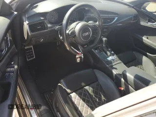2018 Audi S7 Premium Plus with VIN WAUWFAFC2JN018243, listed as a Copart auction lot 76767264 with 0 mi miles and Non Repairable. Bid and sale history available at carsss.com. Image 8.