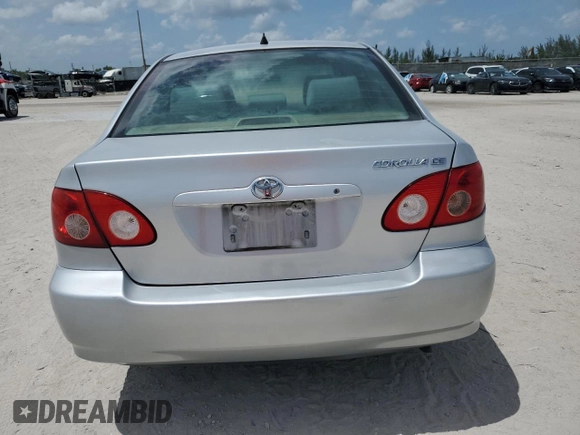 2007 Toyota Corolla CE with VIN JTDBR32E570114692, listed as a Copart auction lot 63153205 with 225,573 mi miles and Salvage title. Bid and sale history available at DreamBid. Image 6.