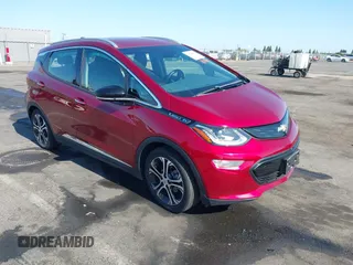 2017 Chevrolet Bolt EV Premier with VIN 1G1FX6S09H4145119, listed as a IAAI auction lot 42593895 with Not provided miles and . Bid and sale history available at DreamBid. Image 1.