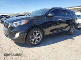 2016 Kia Sorento SX with VIN 5XYPKDA57GG018963, listed as a Copart auction lot 46274315 with 193,861 mi miles and Salvage Title. Bid and sale history available at carsss.com. Image 1.