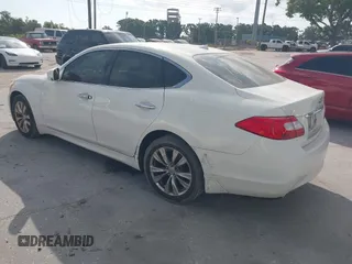2012 Infiniti M with VIN JN1BY1AP0CM334130, listed as a IAAI auction lot 42096106 with 137,460 mi miles and . Bid and sale history available at DreamBid. Image 3.